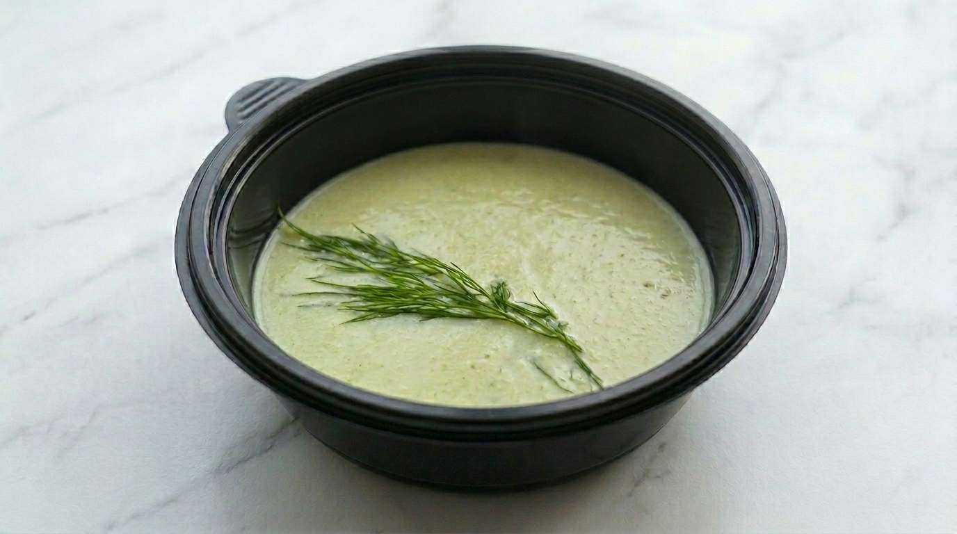 Крем-суп из брокколи с куриной грудкой