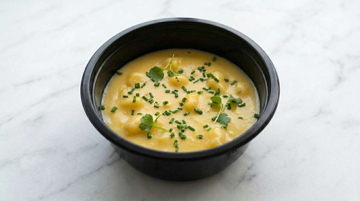 Крем-суп кукурузный с индейкой